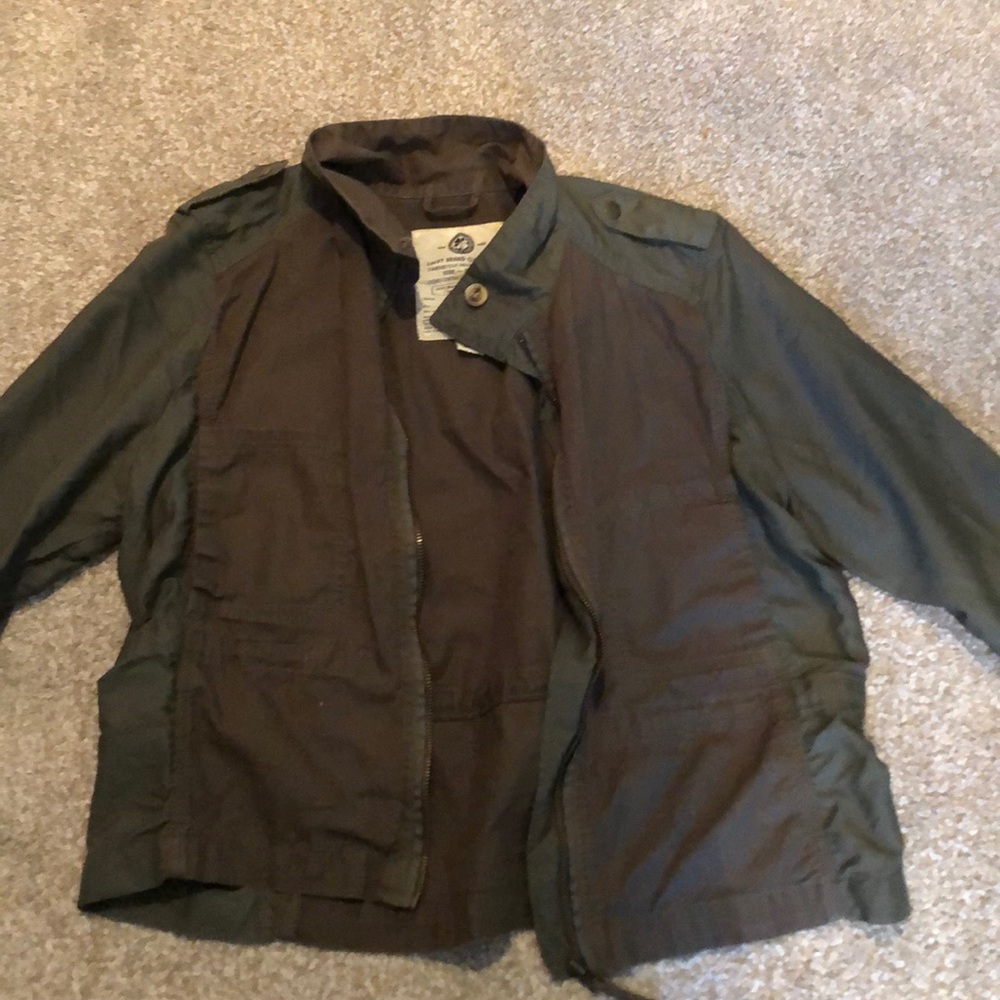 Lucky Brand modern military jacket.